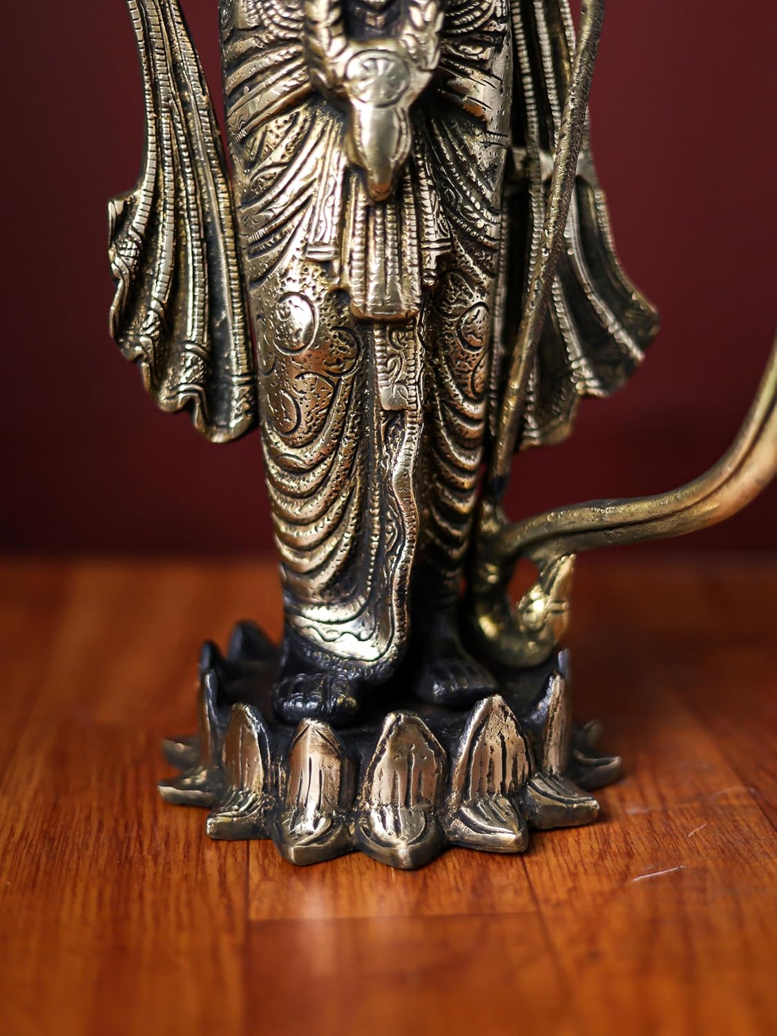 Shivaji Arts Brass Lord Ram Statue – 42 CM Ramchandra, Seventh Avatar of Vishnu, Ayodhya Ram lala | Ramchandra Idol Lord Shree ram