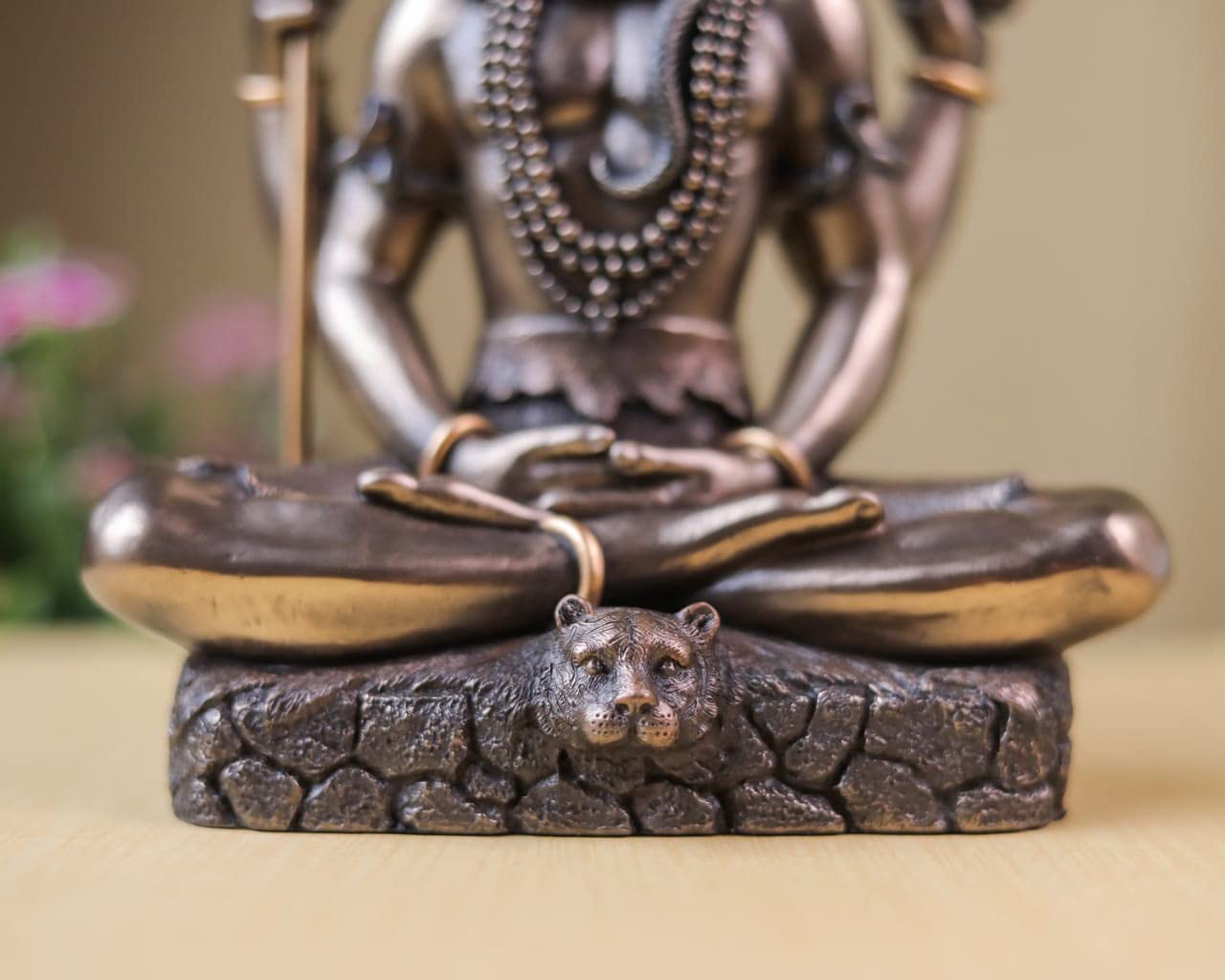 Shiva Statue Bonded Bronze 8 Inch