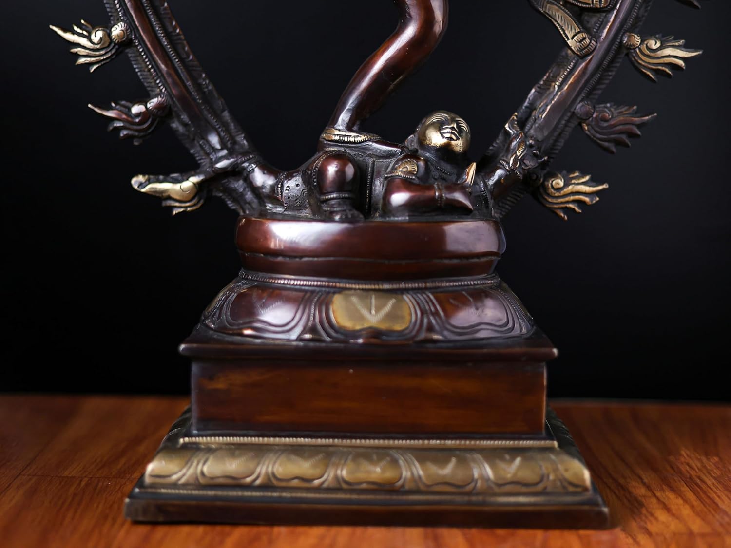 Shivaji Arts Dancing Shiva Nataraja Statue Large, Dancing Shiva Natraj Statue, 62 CM Big Size Brass Lord Shiva Natraja Sculpture, Shiv Nataraj Figurine.