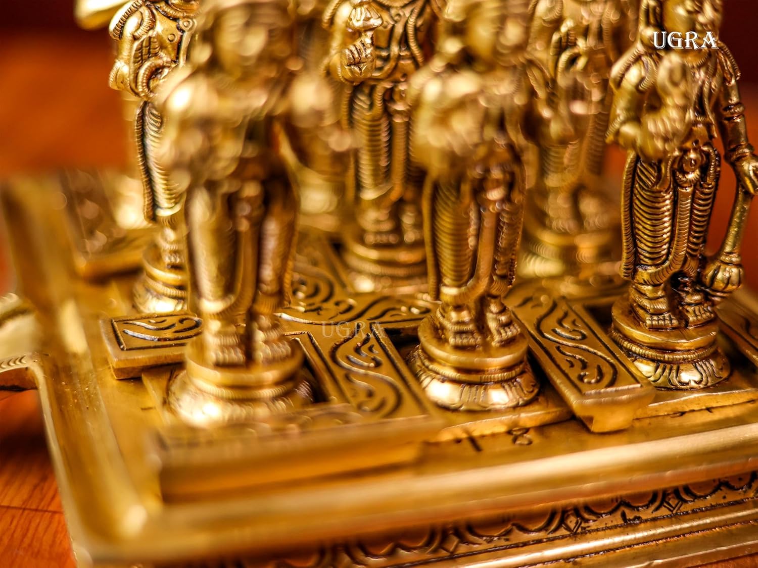 Brass Navgrah Statue Set, 9 Nav grah Brass Statues, Navagrah Statues in Brass, Brass Kundli Navagraha Statues Set, Navgraha Brass God Idols | Diwali Statue | Home Decor| Housewarming Gift